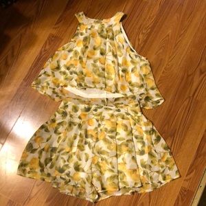 Short with cute shirt